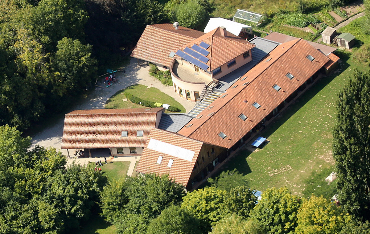 vue aérienne du CENH